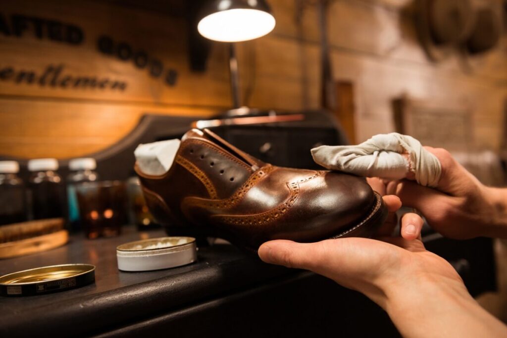 Clean, Polish & Protect Leather Shoes